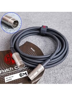 6เมตร KIRLIN MD-561 สายMIDI สายสัญญาณ Midi Cable 5Pin MD561 MD 561 สายมิดี้ 26awg เอไอ-ไพศาล