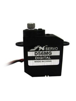 เซอร์โว JX D56MG Digital Servo - 60องศา เฟืองเหล็ก ใช้ไฟ 3.7-5.5V