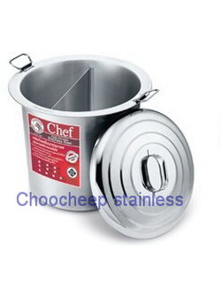 หม้อก๋วยเตี๋ยว 2 ช่อง ตรง