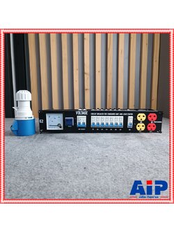 VOLTAGE by TECHCRON K2 / K7 จอเข็ม ชุดโหลดไฟ 1เฟส เกจวัดแรงดันไฟแบบเข็ม ปลั๊กโหลดไฟเปลือยยึด RACK เทคครอน k2 k7 เอไอ-ไพศาล