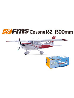 เครื่องบินโฟม FMS Cessna182 1500MM ตัวลำ+ชุดไฟ (ไม่รวม แบต รีซีฟ รีโมท)