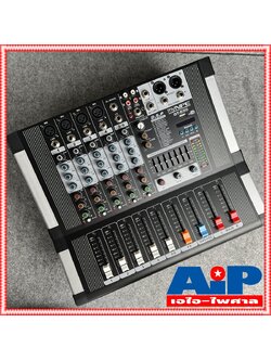 MYNPE GT-630 POWERMIX USB บลูทูธ เพาเวอร์มิก มิกซ์ มิกเซอร์ GT630 เครื่องเสียง ตัวปรับแต่งเสียง GT 630 เอไอ-ไพศาล