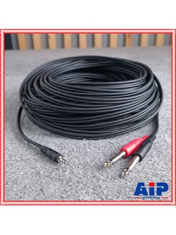 30เมตร DYNACOM สายTR-ST-P.MICx2 J015-13 TR-STออกP.MICx2 สายสัญญาณเสียง สายสัญญาณสำเร็จรูป เอไอ-ไพศาล