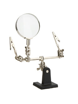 เครื่องมือช่วยจับยึดบัดกรีชิ้นงาน ปากจรเข้ เลนส์ขยาย 2 เท่า รุ่น JM-501