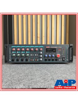 NPE PMD550MP3 AC/DC POWERMIXER ลาย PMD 550 MP3 POWERMIX PMD-550 MP3 แอมป์เสียงตามสาย ใช้ได้ทั้งไฟบ้าน 220V ไฟรถ DC24V มีบลูทูธ เอไอ-ไพศาล +++
