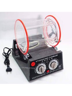 เครื่องร่อนถังใส เครื่องกลิ้ง เครื่องร่อนลูกเหล็ก ร่อนชิ้นงานสูงสุด3กิโล รุ่น KT-2000