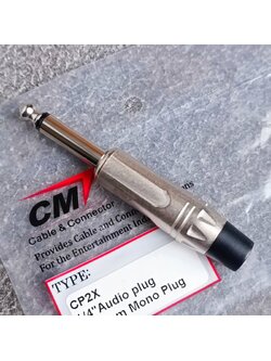 P.MIC MONO CM CP2X ปลั๊กไมค์โมโน ปลั๊กไมค์ โฟนคอนเนคเตอร์ ปลั๊กไมค์แบบต่อสายCM ปลั๊กCP2X เอไอ-ไพศาล