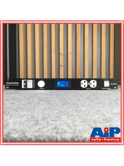 TECHCRON AC802A ปลั๊กไฟ 1U ปลั๊กขาว AC802 จอสีน้ำเงิน AC-802 ปลั๊กไฟใส่แร็ค AC 802 A ปลั๊กไฟภาคสนาม ปลั๊กไฟใช้กับเครื่องเสียง