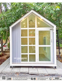 บ้านหมา บ้านแมว " 𝐍𝐎𝐑𝐃𝐈𝐂 𝐒𝐓𝐘𝐋𝐄 " บ้านดีไซน์สวย เรียบง่าย หลังคาทรงจั่วสูง ภายในโปร่งโล่ง สบาย และโดดเด่นด้วยความสวยงาม ✨