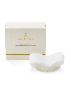 Body Series สำลีแผ่นสำหรับทำความสะอาดอาร์ทิสทรี แบบกล่อง ผลิตจากฝ้าย 100% เนื้อสำลีทอละเอียดเป็นเนื้อเดียวกัน นุ่ม ไม่ขาดง่าย