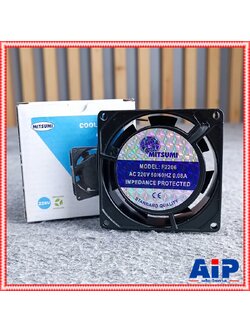 พัดลม 220V 3นิ้ว (80x80x25mm) MITSUMI 925f2206 พัดลมAC220V พัดลมระบายความร้อน เอไอ-ไพศาล