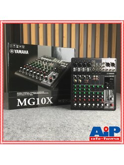 YAMAHA MG-10X mixer มิกเซอร์แบบอนาล็อค 10 ช่องสัญญาณ มีเอฟเฟคแท้ในตัว MG 10 X MG 10X MG10X เอไอ-ไพศาล