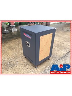 RACK NPE QRD-16U (35kg) ตู้เก็บเครื่องเสียงทำจากเหล็ก16U 2ฝาหน้าใส-หลังทึบ มีล้อเลื่อน QRD16U QRD 16U เอไอ-ไพศาล