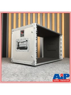 COMPACT EL-6 RACK สีเงิน เปลือยหน้า-หลัง (ไม่มีฝาปิด) ลึก11นิ้ว คอมแพ็ค แร็ค EL6 แร็คเครื่องเสียง แร็คเปลือย แร็คแอมป์