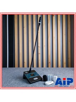 NTS DW-300C ไมค์ประธานไร้สาย ชุดประชุมไร้สาย ไมโครโฟนแบบคอนเด็นเซอร์ ก้านไมโครโฟนสามารถโค้งงอได้ความยาว 48cm. ชุดประชุมไร้สาย DW 300 C DW300C เอไอ-ไพศาล