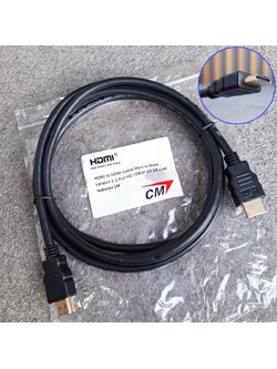 ยาว2เมตร สายHDMI CM 2เมตร CM-HD2424-2 สายสัญญาณภาพ สาย hdmi ต่อทีวี HDMI Version 2.0 Full HD 1080P , 3D , 2k , 4k เอไอ-ไพศาล