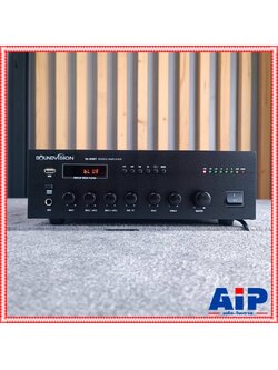 SOUNDVISION SA-60BT powermixer +++ เพาเวอร์มิกเซอร์ระบบประกาศ แอมพลิฟายเออร์ มิกเซอร์ เพาเวอร์มิกเซอร์ SA 60BT SA60BT เอไอ-ไพศาล