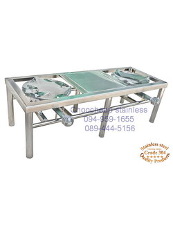 เตาแก๊ส-ทรงฉาก 2 หัวเตา