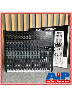 ALTO LIVE1604 MIXER (สินค้าของแท้ นำเข้าโดยNPE) LIVE1604 LIVE 1604 16CH Mixer usb interface มี เอฟเฟค USB