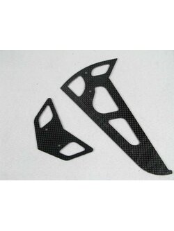 600 Heli Carbon Stabilizer 2.0 mm.