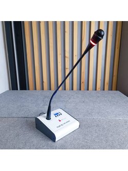 NPE CM-1000M CHIME MIC ไมค์ตั้งโต๊ะ ประชาสัมพันธ์ เอ็นพีอี ไมค์ประกาศ มีปุ่มเสียงพูด/ระฆัง CM 1000M CM1000M เอไอ-ไพศาล