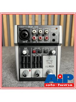 BEHRINGER XENYX-302 USB mixer XENYX 302USB ( มิกเซอร์ 302 USB พร้อม USB/Audio Interface ) XENYX302USB +++