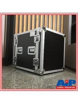 NTS SC-R12U RACKไม้ ผิวสีดำ ลึก20" +พร้อมล้อ แร็ค SCR12U แร็คไม้พร้อมล้อ RACK กล่องใส่เครื่องเสียง กล่องแร็ค กล่องRACK