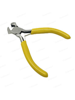 คีมหัวตัด คีมหัวตัดด้ามเหลือง 5" คีมดึงตะปู คีมดึงลวด คีมปากตัด