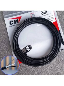 ขด20เมตร CM CM-A1126 สายชีลด์ST 3.2mm 26awg สายสัญญาณ สาย ชีลด์ สเตอริโอ CM A1126 เอไอ-ไพศาล