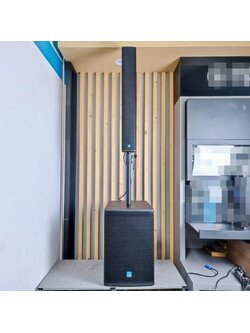 FDB K-15BAS + K4 ชุดลำโพงคอลัมน์ มีแอมป์ในตัว ลำโพงคอลัมน์แอคทีฟ 6×4 นิ้ว ซับ 15 นิ้ว K 15BAS K4 K15BASK4 เอไอ-ไพศาล