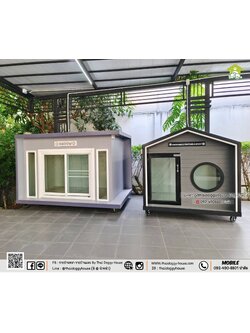 บ้านหมา บ้านแมว 𝐓𝐡𝐚𝐢 𝐝𝐨𝐠𝐠𝐲 𝐡𝐨𝐮𝐬𝗲 แบบบ้าน 𝐍𝐎𝐑𝐃𝐈𝐂 𝐒𝐓𝐘𝐋𝐄