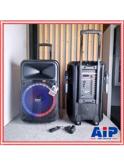 1ใบ PROPLUS UK-15 ตู้ล้อลาก15นิ้ว ไมค์ลอย2ตัว มีไฟ บลูทูธ แบตในตัว ตู้ลำโพงเอนกประสงค์ 15นิ้ว ลำโพงบลูทูธ 15 นิ้ว แบบล้อลากมีแบตเตอรี่ UK 15 UK15 เอไอ-ไพศาล