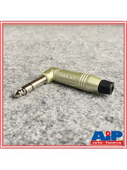 P.ไมค์ST AMPHENOL ACPS-RN ตัวงอ ปลั๊กไมค์สเตอริโอ ปลั๊กไมค์สเตอริโอแบบงอ ACPSRN ACPS RN P.MIC ST เอไอ-ไพศาล