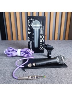 Soundbest SM-58S ไมค์สาย ไมโครโฟนไดนามิค ไมโครโฟน ไมค์ Microphone Sound best SM 58 SM58 SM58S เอไอ-ไพศาล