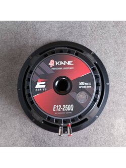 KANE E12-250Q ลำโพง12นิ้ว 250 watt ดอกลำโพง 12" 8โอห์ม คาเน่ E12 250Q E 12 250 Q รุ่นใหม่ออกมาทดแทน E12-250S เอไอ-ไพศาล