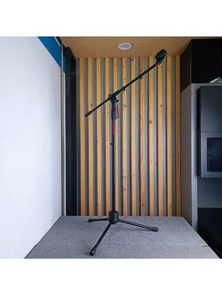 ขาไมค์เหล็ก COMPACT MCX คอมแพ็คขาตั้งไมค์บูม ขาตั้งไมค์ตั้งพื้น แข็งแรงทนทาน ทนทุกการใช้งาน น้ำหนัก 3 kg. เอไอ-ไพศาล