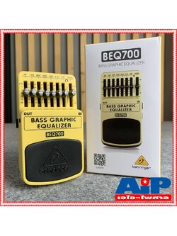 BEHRINGER BEQ700 เอฟเฟคกีต้าร์เบส Bass Graphic Equalizer BEQ-700 BEQ 700 effect guitar +++