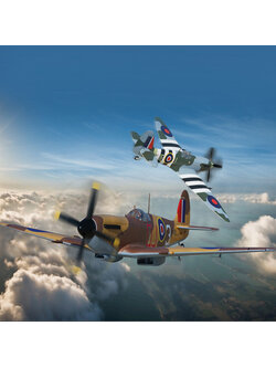 เครื่องบินโฟม ตัวลำ+ชุดไฟ XFly Spitfire Mk.IX 1200mm RC Warbird (ไม่รวมวิทยุ รีซีฟ แบต)