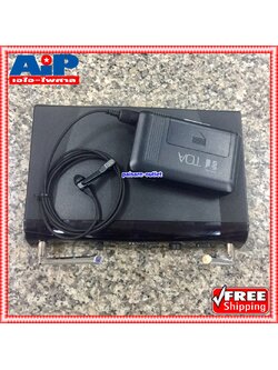 TOA WS-5325M SETไมค์ลอยหนีบ ไมค์โครโฟนแบบหนีบไร้สาย คลื่น UHF WS5325M WS 5325 M เอไอ-ไพศาล