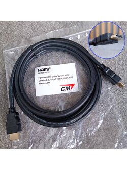ยาว3เมตร สายHDMI CM 3เมตร CM-HD2424-3 สายสัญญาณภาพ สาย hdmi ต่อทีวี HDMI Version 2.0 Full HD 1080P , 3D , 2k , 4k เอไอ-ไพศาล