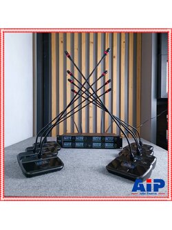 TADA U-500 ไมค์ตั้งโต๊ะไร้สาย 8ตัว UHF ไมโครโฟนไร้สาย ไมค์ประชุมไร้สาย 8 ไมค์ ธาดา U 500 U500 เอไอ-ไพศาล