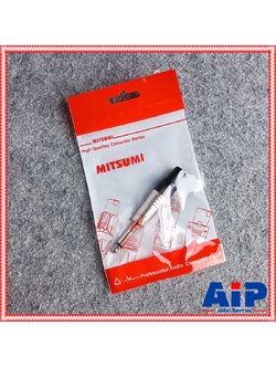 ปลั๊กโฟน MONO ท้ายยางดำ MITSUMI ปลั๊กไมค์โมโนแบบต่อสาย ปลั๊กไมค์ MONO P.Micmono ปลั๊กไมค์โมโน มิตซูมิ โฟนโมโน