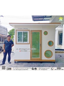 บ้านหมา บ้านแมว 𝐓𝐡𝐚𝐢 𝐝𝐨𝐠𝐠𝐲 𝐡𝐨𝐮𝐬𝐞🐶🐱 #บ้านรองรับการติดแอร์ ✨𝐌𝐮𝐣𝐢