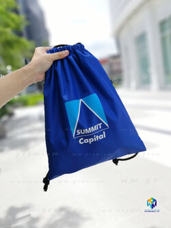 กระเป๋าหูรูดสะพายหลัง