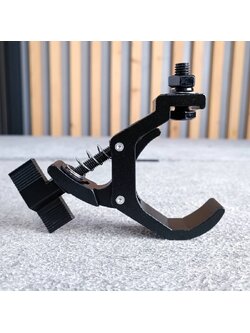 CLAMP-4 แค้มเดี่ยว สีดำ แค้มยึดไฟพาร์ แค้วยึดไฟเวที ไฟPAR แค้มสำหรับเกาะยึดทรัส เอไอ-ไพศาล