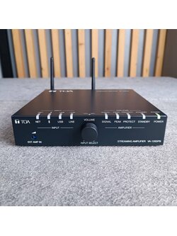 TOA VA-120DPB-AS1 STREAMING AMP เพาเวอร์แอมป์ 120 วัตต์ พร้อม Wi-Fi และ Bluetooth 5.0 VA 120DPB AS1 ขับลำโพงทั้งแบบ 100V Line และแบบ 4 โอห์ม VA120DPBAS1 เอไอ-ไพศาล