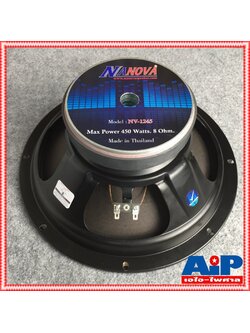 1ดอก NANOVA NV-1245 ลำโพง 12นิ้ว นาโนวา ดอกลำโพง 450วัตต์ 8โอห์ม ดอก NV 1245 NV1245 ซับ ซับเบส 12นิ้ว เอไอ-ไพศาล