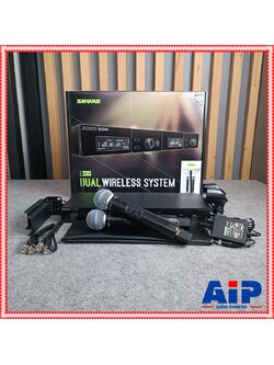 SHURE SLXD24DA/B58-M55 ไมค์ลอย2ตัว +++ ไมค์ลอย มือถือคู่ แบบดิจิตอล 24 บิต คลื่นความถี่ 694-703 MHz และ 748-758 MHz เอไอ-ไพศาล