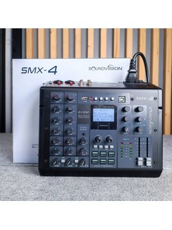 SOUNDVISION SMX-4 MIXER SMX 4 SMX4 มิกเซอร์อนาล็อก ช่องเสียบไมค์ 2 ช่อง เครื่องผสมสัญญาณ ซาวด์ วิชั่น เอไอ-ไพศาล+++