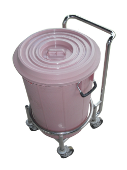 รถเข็นถังกลม